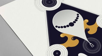 飛騰熔巖 平面設計中的流動力量